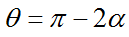 ������׶�����Ǧȣ�Apex angle or Cone angle��